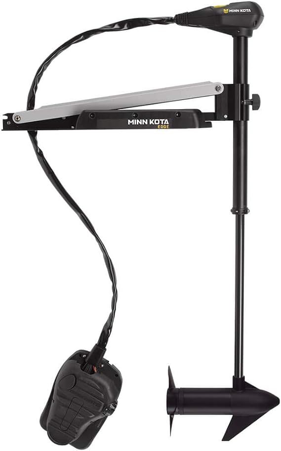 Minn Kota Edge Bow-Mount Electric Trolling Motor with Foot Pedal Control 45 Lb. Thrust, 45 In. Shaft, Freshwater