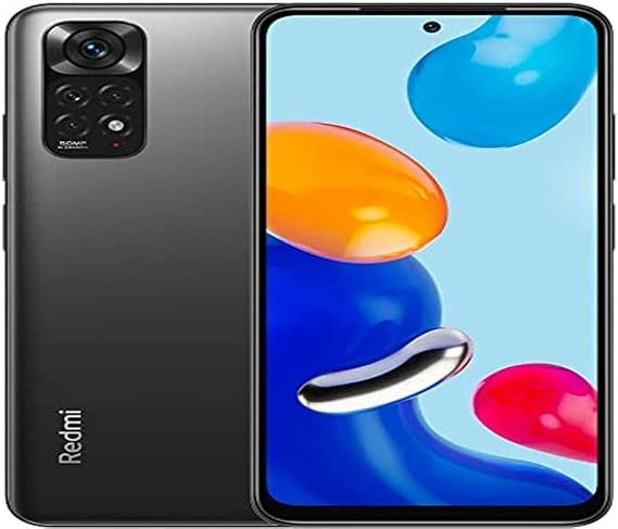 Xiaomi Redmi Note 11 - Smartphone 128GB, 4GB RAM, Dual Sim, Graphite Grey