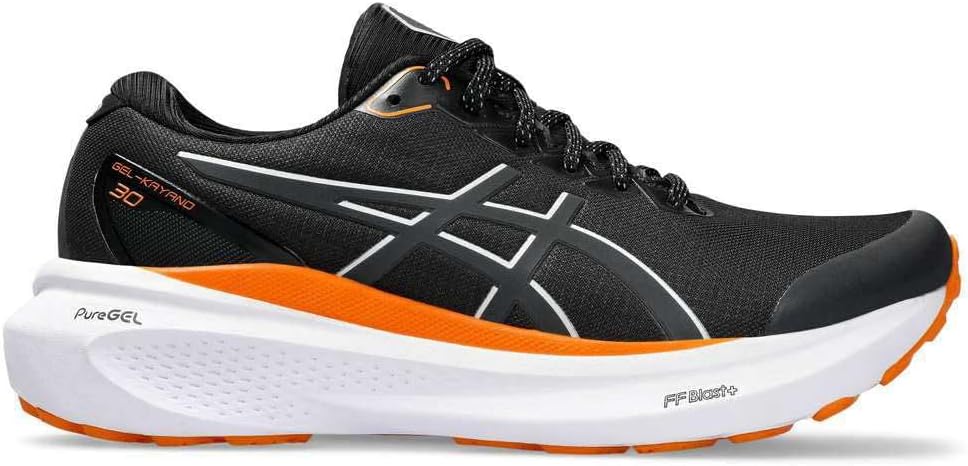 ASICS Kayano 30 Woman Running Shoes Black Silver
