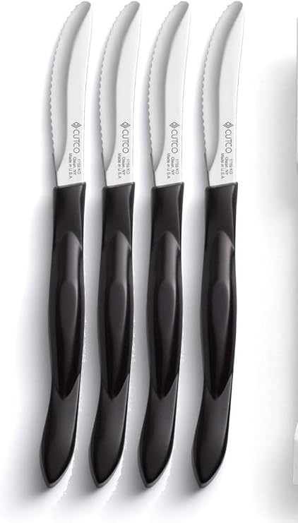 Four (4) Cutco Classic, Dark Brown Table Steak Knives #1759- Manufacturer Sealed