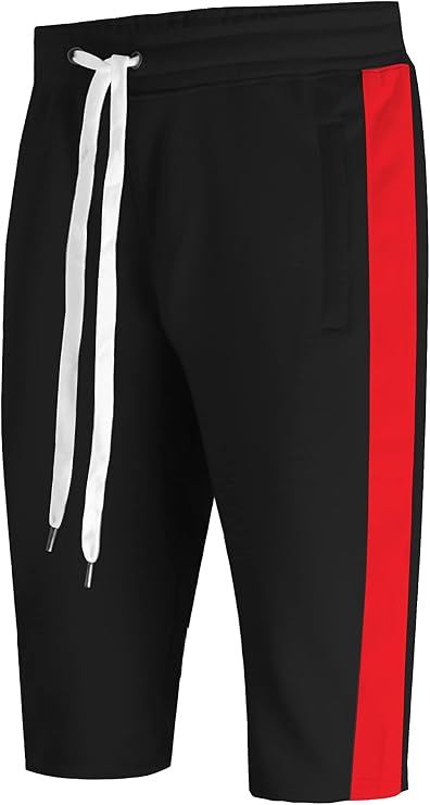 SCREENSHOT Men Athletic Sportswear Gym Fitness Active Workout Track Shorts