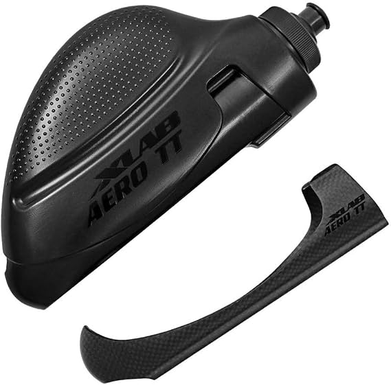 XLAB AERO TT BOTTLE AND CAGE STEALTH BLACK | bike-water-bottle-cages