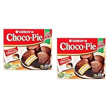 2 Boxes Orion Choco Pie with Marshmallow Cream 24 Packs