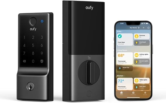 eufy Security Smart Lock E31, Fingerprint Keyless Entry Door Lock