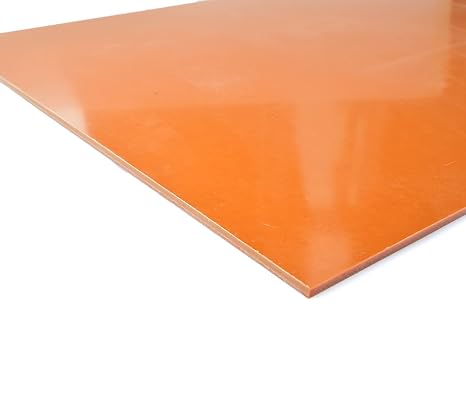 3x300x400mm Red Bakelite Phenolic Laminated Resin Sheet Plate Board PCB Used in Electrical and Electronic Fixtures, DIY and Crafts