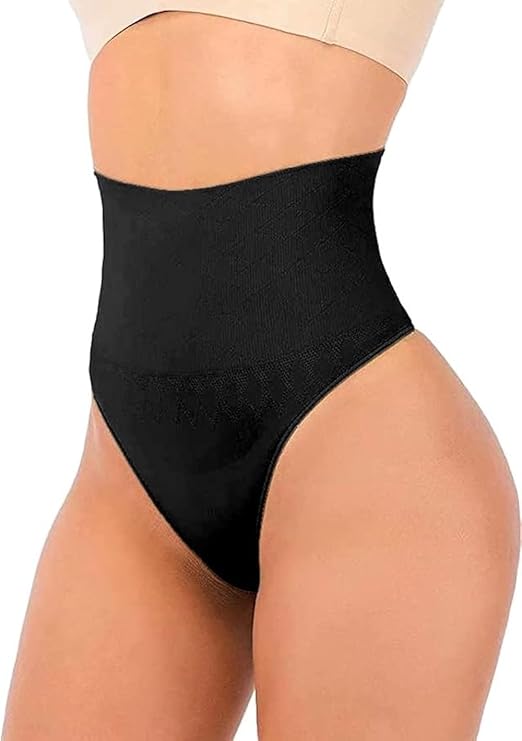 ShaperQueen103 Thong Every-Day Core Tummy Control Shapewear Slimming Shaping Thong Body Shaper Underwear Panty