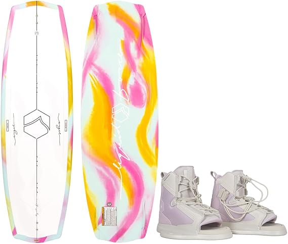 Liquid Force Women's Angel Wakeboard with Plush 6R Bindings