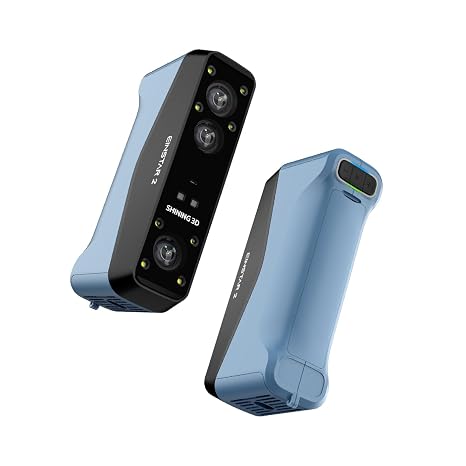 EINSTAR 2 3D-Scanner 17 Blaue Laserlinien 90 FPS Vollfarbe Wi-Fi 6