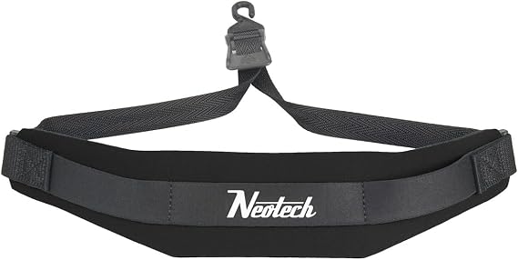 Neotech Saxophone Neck Strap Soft Sax Padded Open Hook for Alto Tenor Baritone Soprano - Made in USA