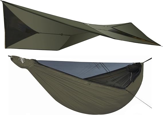 onewind 11ft Camping Hammock with 1210 ft Rain Fly, Hammock with Mosquito Net and Tarp