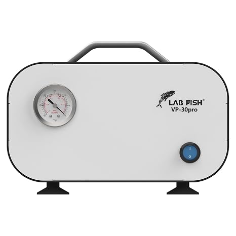 LAB FISH VP-30PRO Vacuum Pump, 30L/min Adjustable Pressure