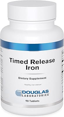 Douglas Laboratories Timed Released Iron | Carbonyl Iron to Support Energy Production, Hormones, and Neurological Health | 90 Tablets