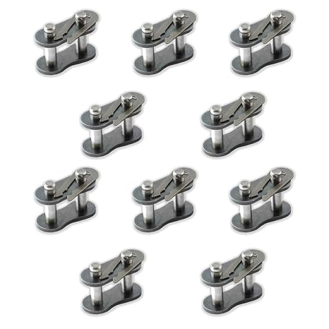 #60H Heavy Duty Roller Chain Connecting Links (10 Pack)