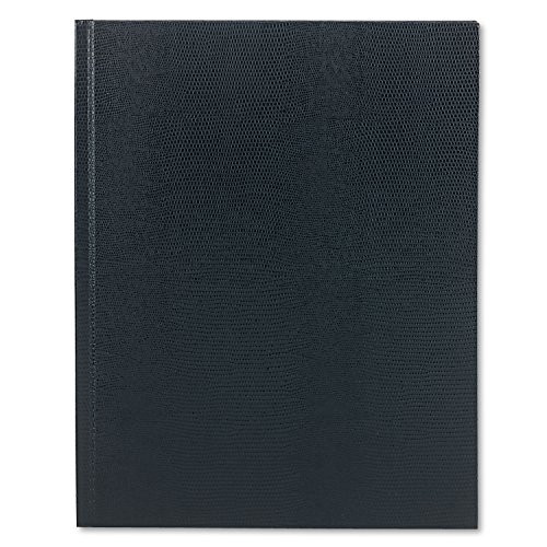 Blueline Executive Journal, Lizard-Like Hard Cover, Ribbon Bookmark, 150 Pages, 10.75 x 8.5, Blue A10.82