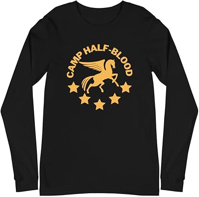 Camp Half Blood Shirt Percy Jackson Merch Long Sleeve Tee