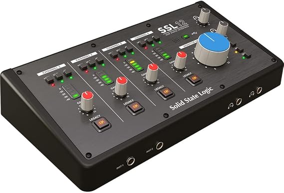 Solid State Logic SSL12 12in/8out USB Audio Interface