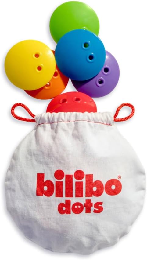 Fat Brain Toys bilibo Dots by MOLUK, Open-Ended Creative Play Toys