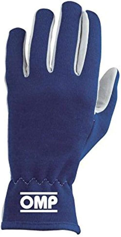 OMP (IB/702/B/M Rally Gloves, Blue, Medium