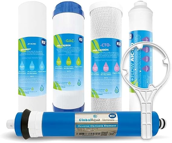 RO filters replacement for Standard 5-Stage Reverse Osmosis Systems