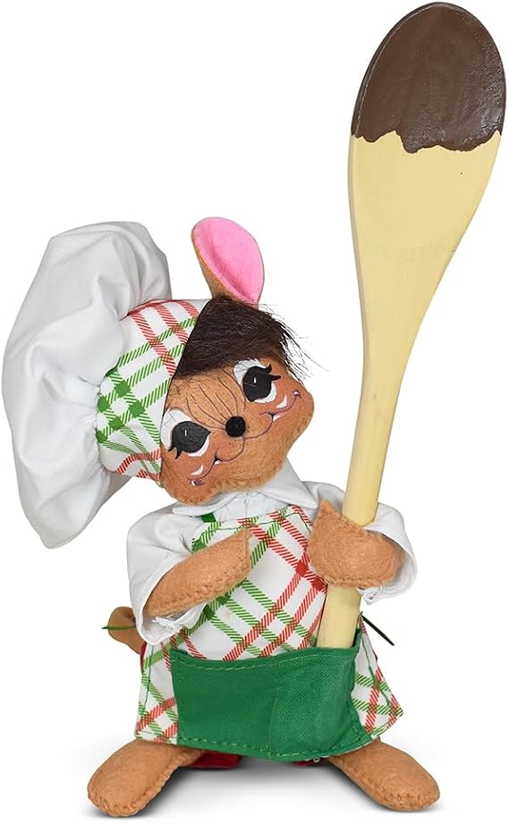 Annalee Chef Mouse with Spoon 6"