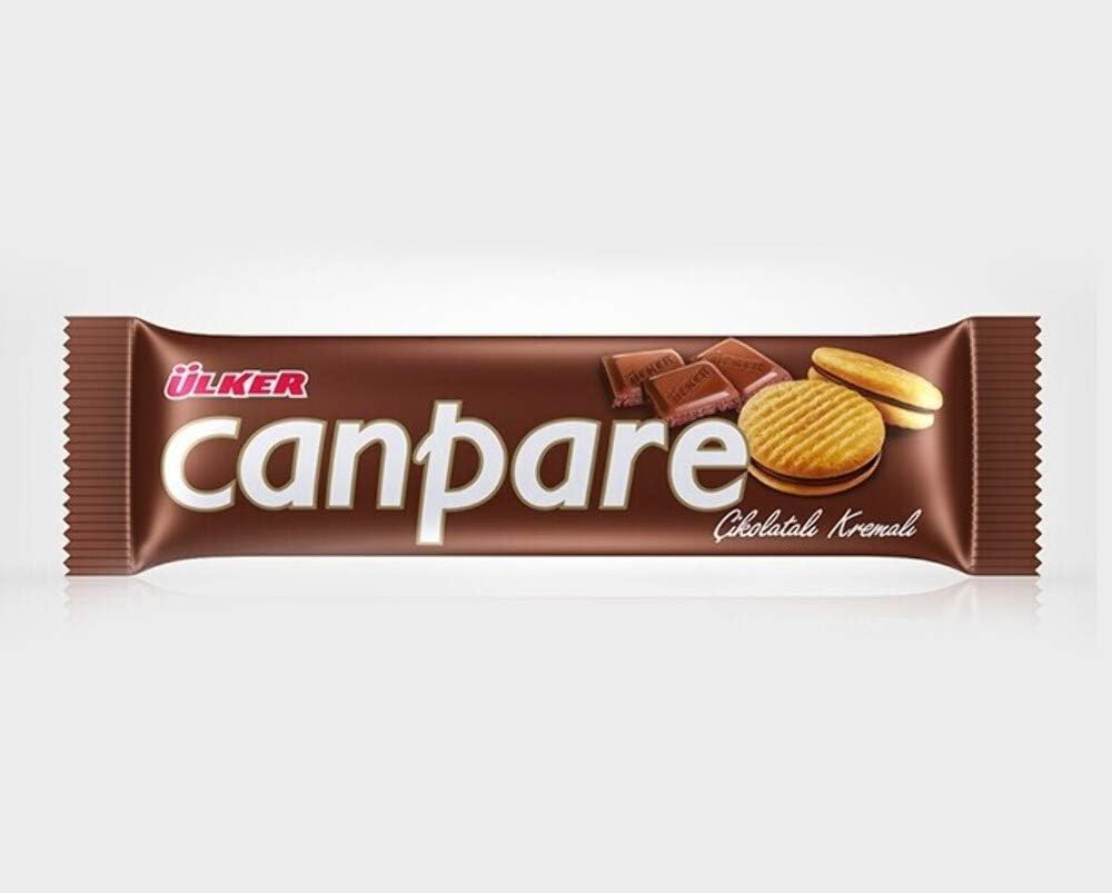 ÜLKER Canpare Çikolatalı Kremalı Bisküvi, 81 Gr