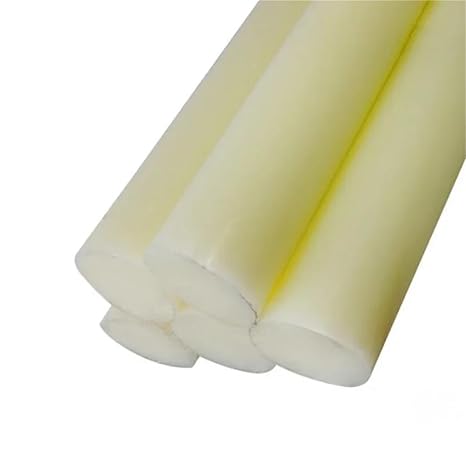 1 Pcs Beige Nylon Plastic Round Rod Wear-Resistant Hard Solid Cylinder Diameter 15-45mm Length 500mm(18mm)