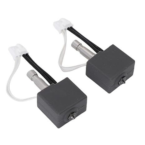 2PCS 3D Printer Hot End Kit Replacement for Anycubic Kobra S1 Combo 0.4mm Hardened Steel Nozzle 200K Thermistor 600mm/s Hot End Kit