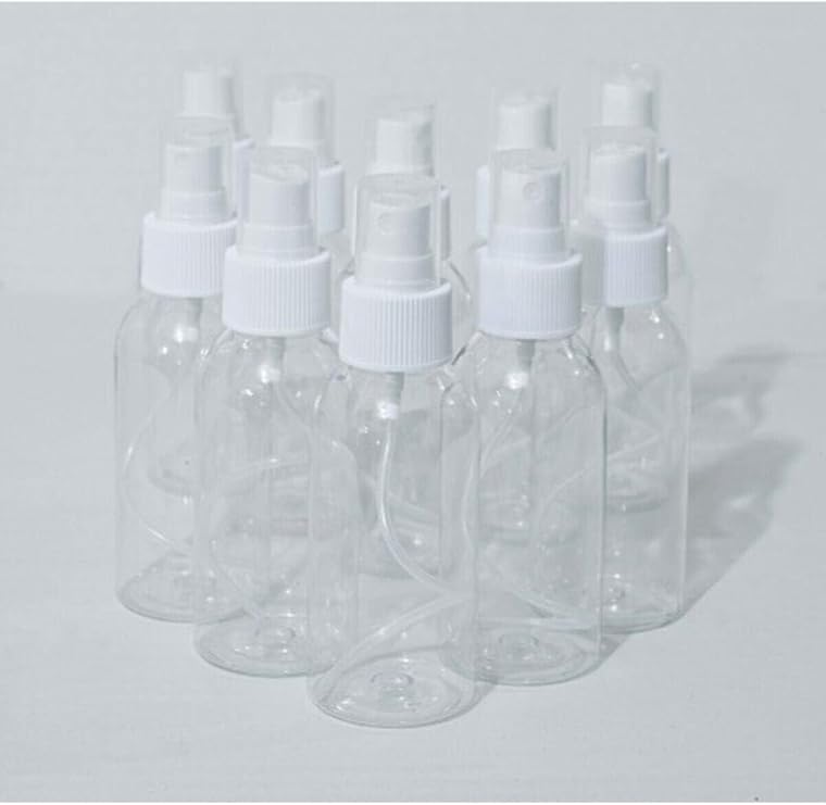 Sprey Başlıklı 100 ml Boş Pet Şişe 5 Adet Sağlam Sert Plastik