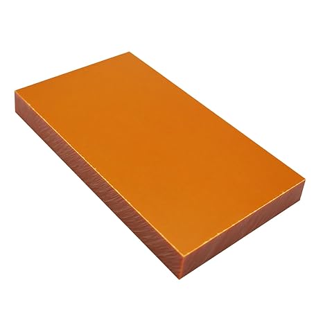 Bakelite Phenolic Laminated Resin Flat Plate Board Sheet, Used in Electrical and Electronic Fixtures, DIY and Crafts,150X100mm,Thickness 8-20Mm,1Pcs(12mm)