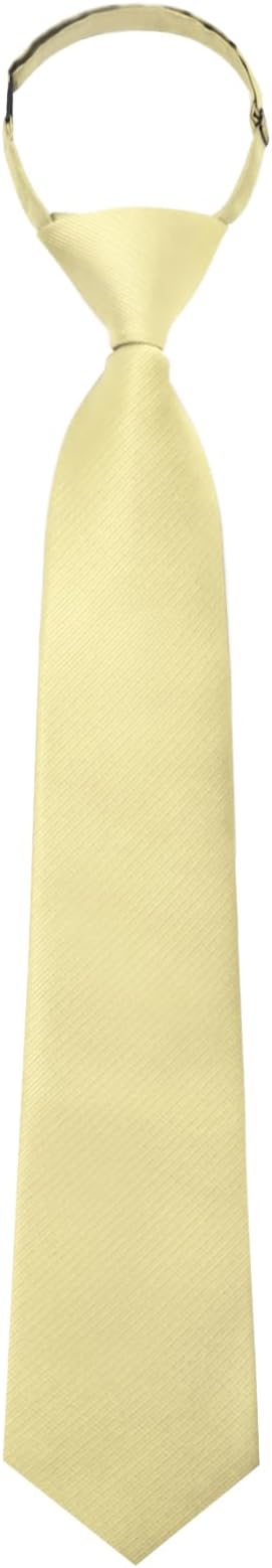 Luckyvestir Womens Tie Black Tie for Woman, Adjustable Pre Tied Clip on Ties for Women Girls, 14" Women Necktie Acessory