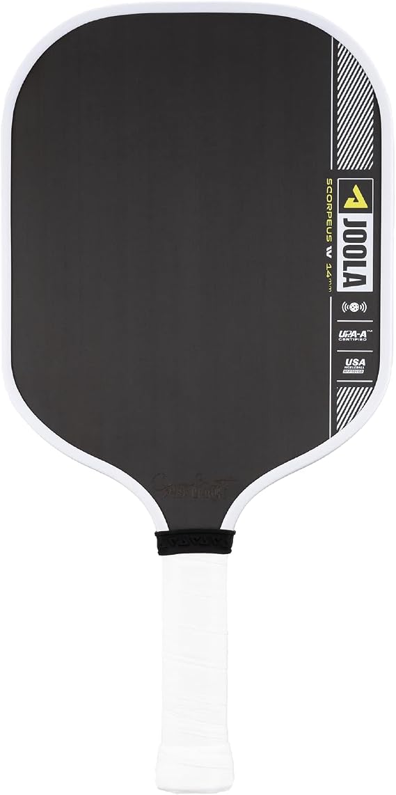 JOOLA Pro IV Pickleball Paddles - Rough Carbon Fiber Surface - Perseus, Hyperion, Scorpeus & Magnus Shapes - 14mm/16mm - Tech Flex Power - Drive Core - Wide or Oblong - UPA-A and USAP