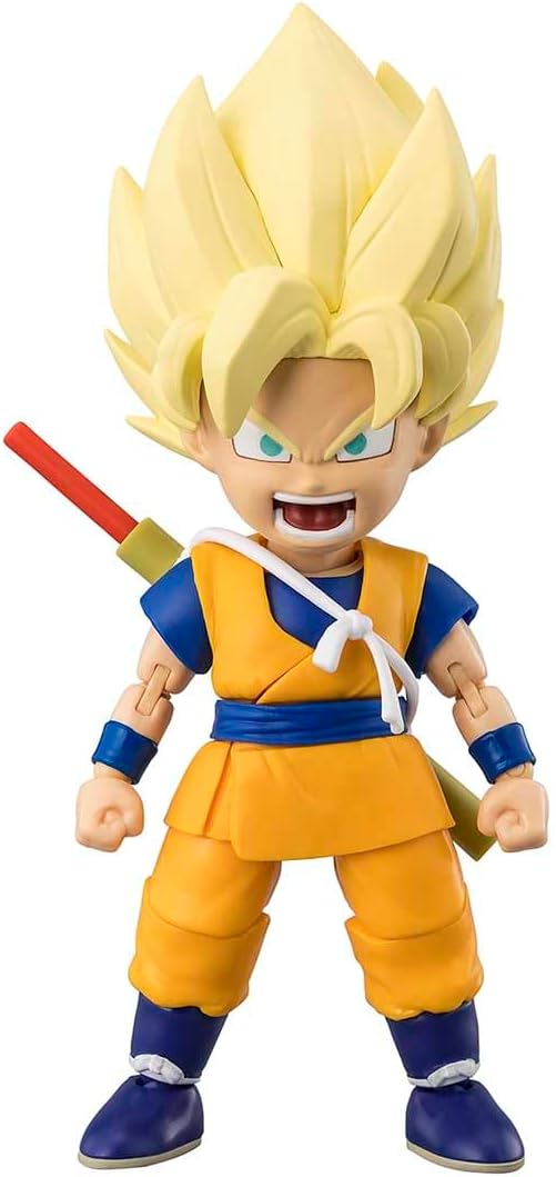 Dragon Stars Series - Dragon Ball Super - Super Saiyan Goku (Mini) [Daima Ver.] Power Up Pack Action Figure Set