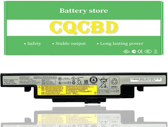 L11S6R01 Laptop Battery for Lenovo IdeaPad Y400 Y410 Y490 Y500 Y510 Y590 Y400N Y410P Y490 Y490A Y490M Y490P Y500N Y510P L11S6R01 L11L6R02 L12L6E01 L12S6A01 L12S6E01 (10.8V 72Wh 6700mAh