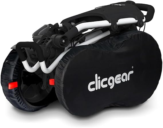 Clicgear 4-Wheel Golf Push Cart Wheel Cover for Model 8.0 and 8.0+