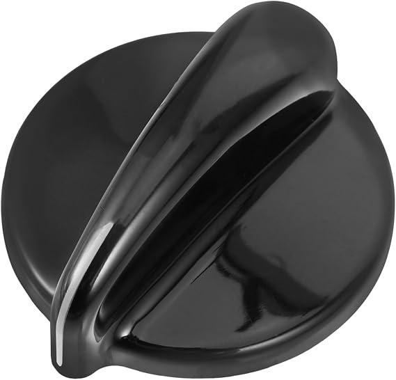 Stove Control Knob Replacement for Gas Range Oven Knob Replacement Thermostat Control 2.08 X 1.85 X 1.33 in Easy Install 1 Pack