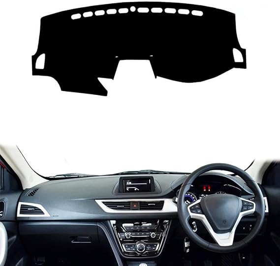 Car Dashboard Cover Sun Shade Avoid Light Mat Pad Dashboard Grip Mat Instrument Panel Carpe for Changan Alsvin V7 2014 2015 2016 2017