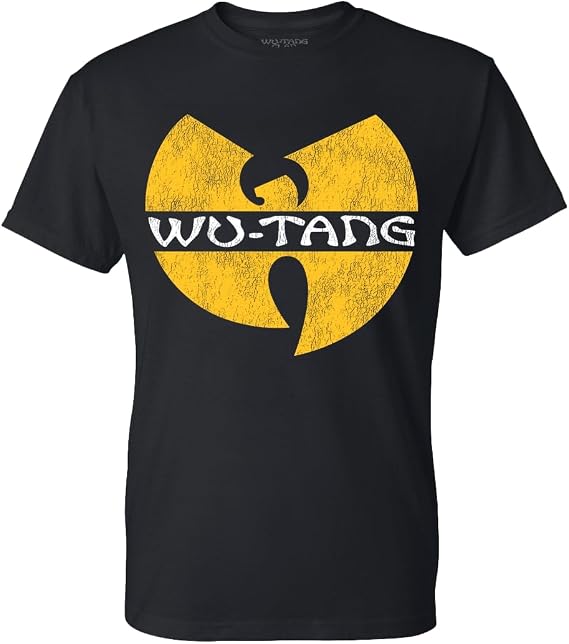 Wu-Tang Clan Adult Distressed Logo Tee