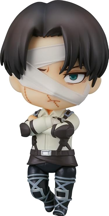 Good Smile Company Nendoroid Attack on Titan Levi Ackerman The Final Season Ver. Non-Scale Plastic Pre-Painted Action Figure