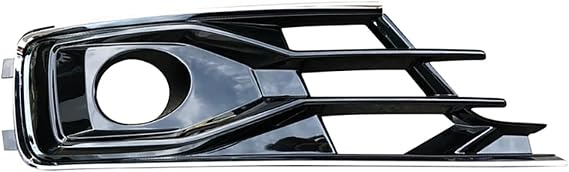 Compatible With A6 C7 2016 2017 2018 1 Pair Front Fog Light Frame Fog Lamp Grille Fog Lamp Cover Cover Trim 4G0807648A Fog lamp grille covers(Cover 1 Right)