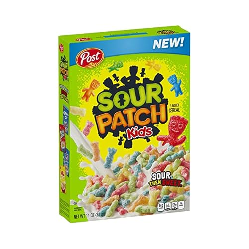 Post Post Sour Patch Kids Cereal, 11 Ounce