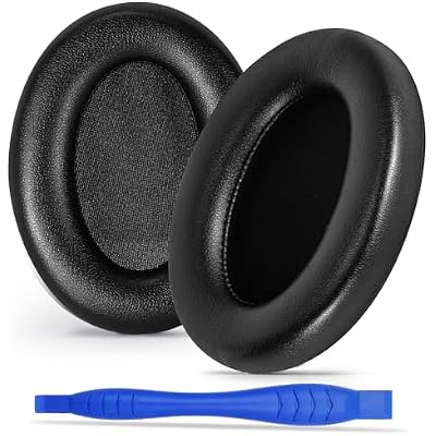 Aurivor Ear Pads for Sony WH-1000XM3 Headphones, Replacement XM3 Earpads Cushions with Soft Protein Leather, Noise Isolation Memory Foam, Reinforced Sealing