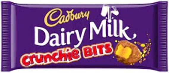 Cadbury Dairy Milk with Crunchie Bits Chocolate Bar, 200 g