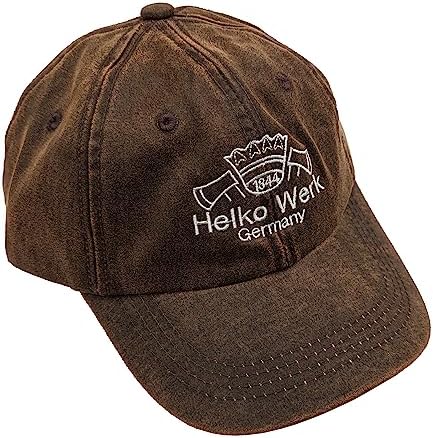1844 Helko Werk Germany Canvas Hat - Water Repelling Hat and Universal Size Canvas Cap with Brass Buckle, Durable Helko Hat #BC359
