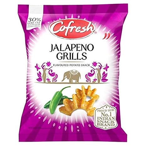 Cofresh Jalapeno Potato Grills - 80g (0.17 lbs)