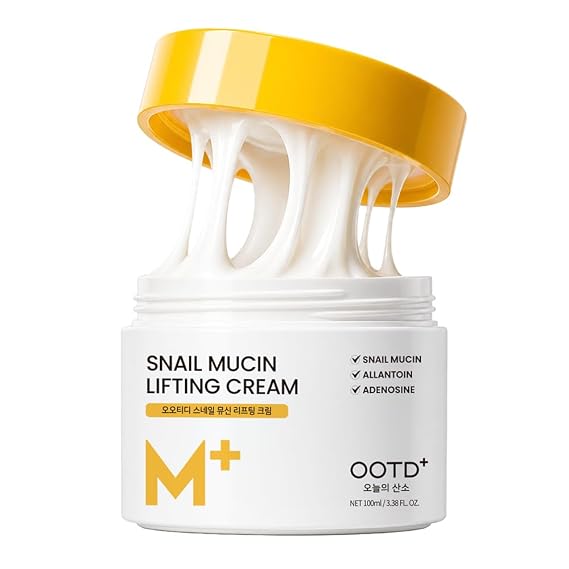 #OOTD Snail Mucin Moisturizer Facial Cream, 3.38 fl oz | Korean Skincare