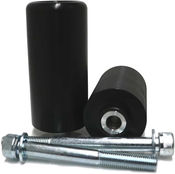 Shogun USA Made Suzuki SV650 SV 650 (NOT SV650S) 1999 2000 2001 2002 Black No Cut Frame Sliders - 750-5509