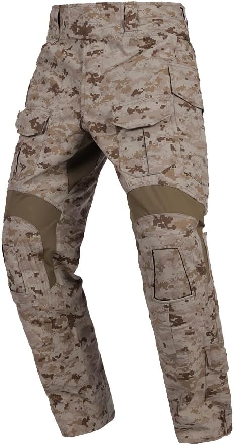 EMERSONGEAR Gen3 Paintball Pants with Knee Pads,Combat Trousers Army Airsoft Combat BDU Pants