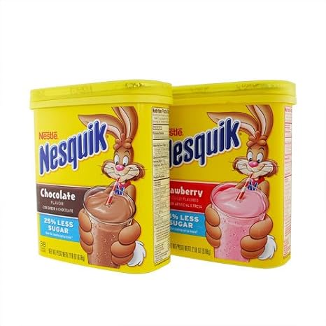 Nestle USA Nesquik Flavored Milk Chocolate + Strawberry Parallel Import