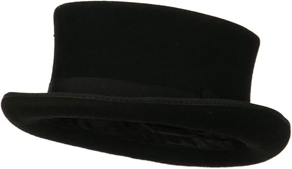 Men's Top Hat Wool Felt Hat