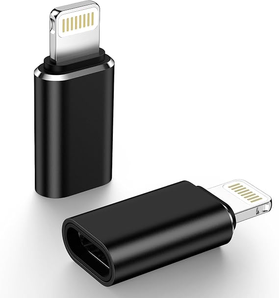 Daytona Lightning To USB Type C Dönüştürücü Adaptör x 2 Adet – IPhone & IPad Uyumlu/Iphone 14'e Kadar Uyumlu